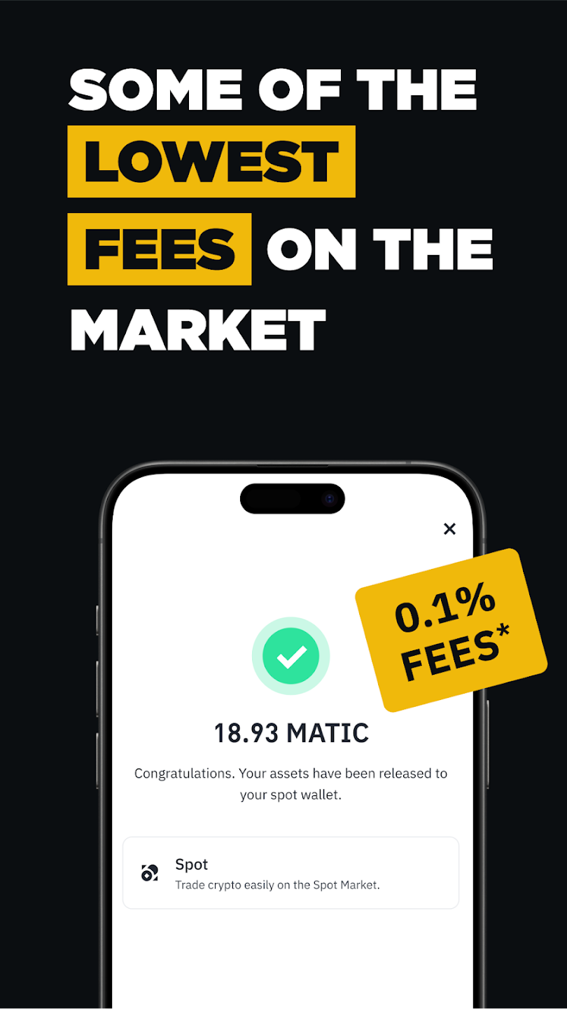 Binance 앱 다운로드 스크린샷 1