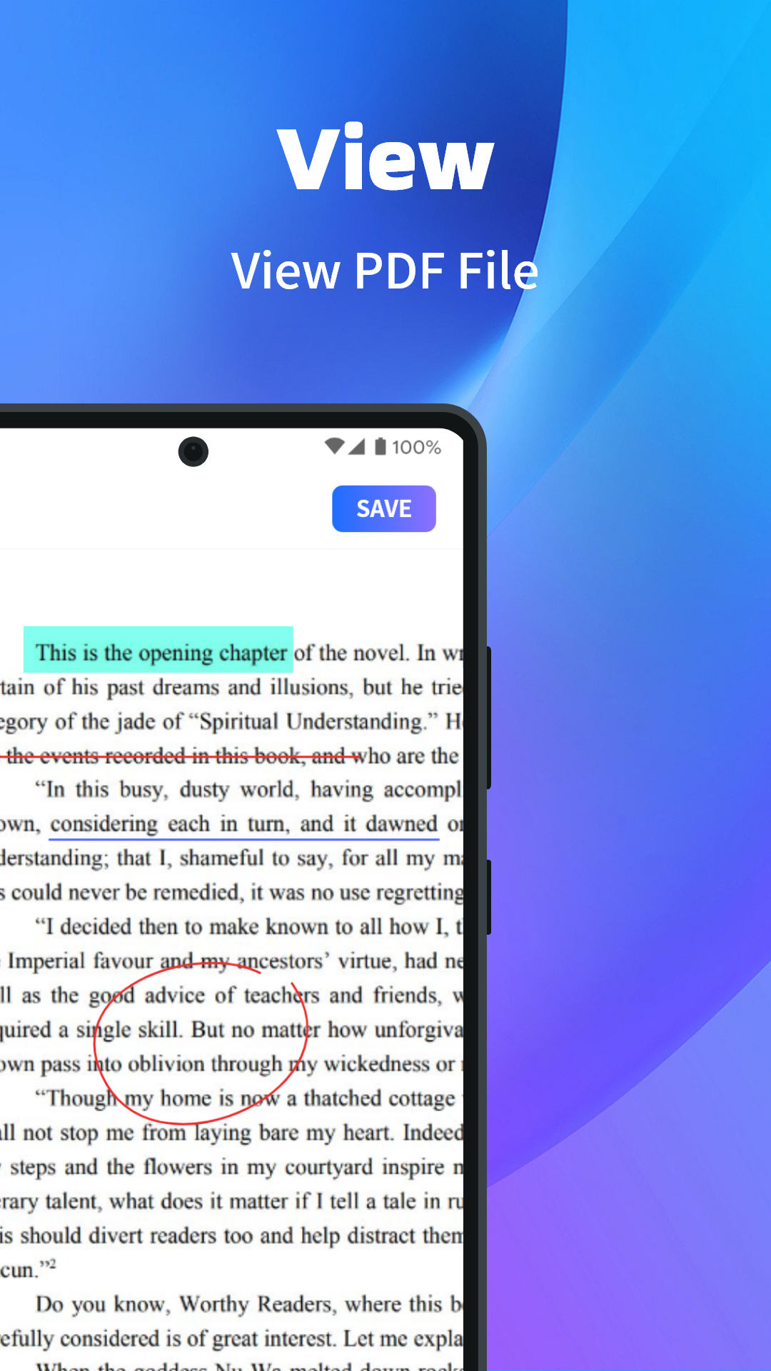 PDF Reader Zone 다운로드 스크린샷 3