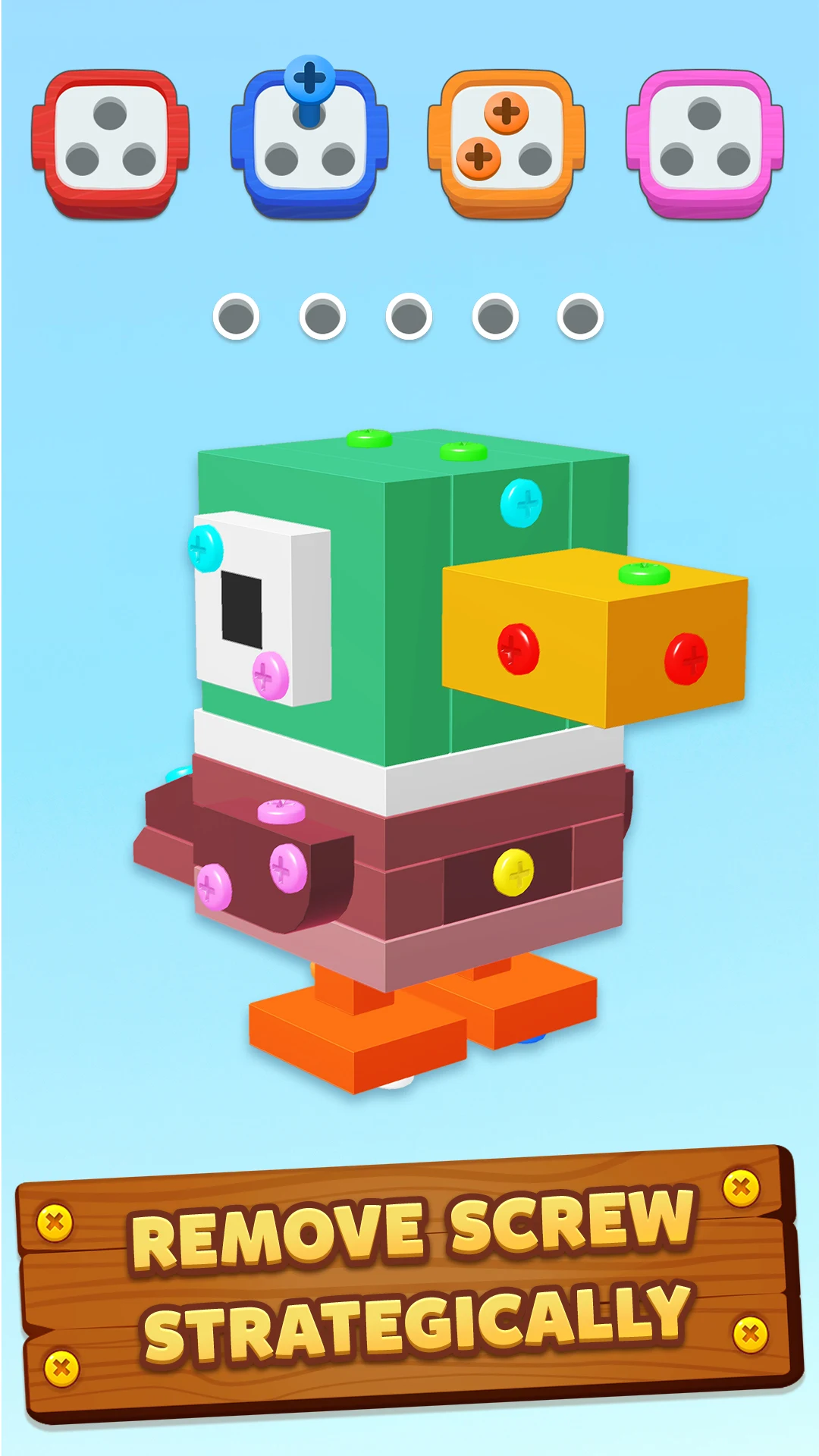 Screwdom 3D 앱 다운로드 스크린샷 1
