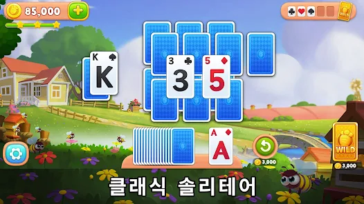 솔테이어 농장 카드 게임 앱 다운로드 스크린샷 1