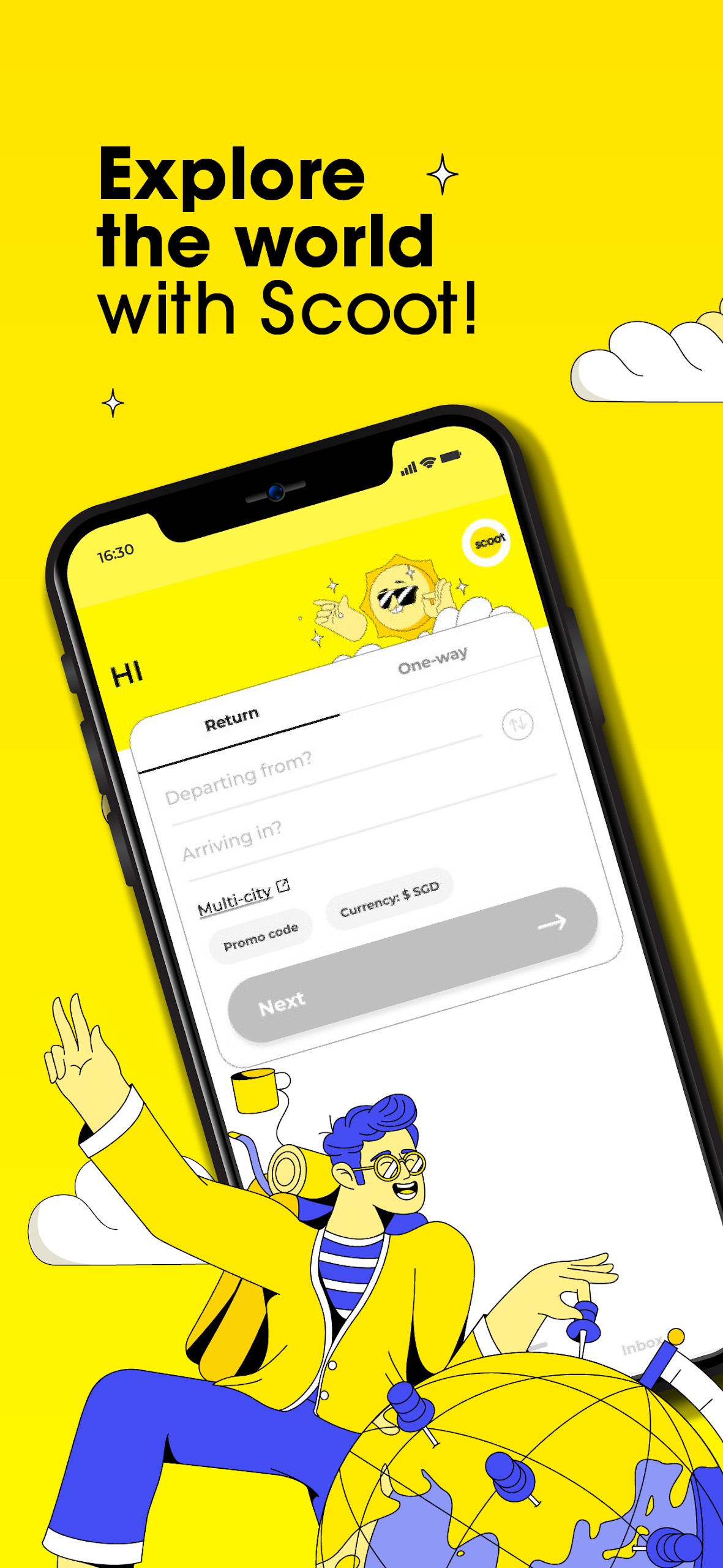 Scoot Mobile 앱 다운로드 스크린샷 1