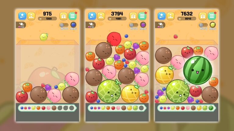 수박 만들기 2048 스크린샷 1