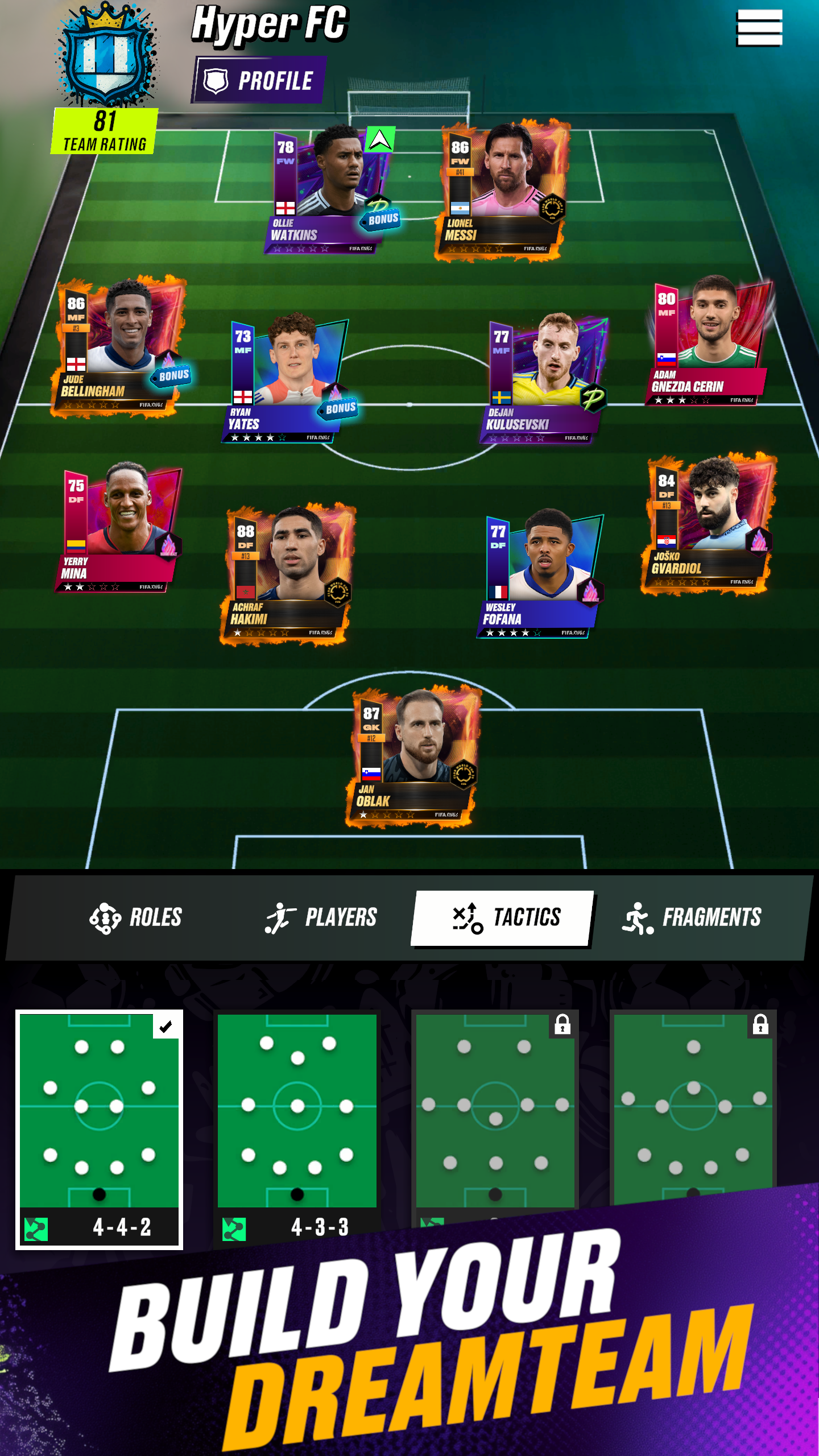 FIFA Rivals 앱 다운로드 스크린샷 2