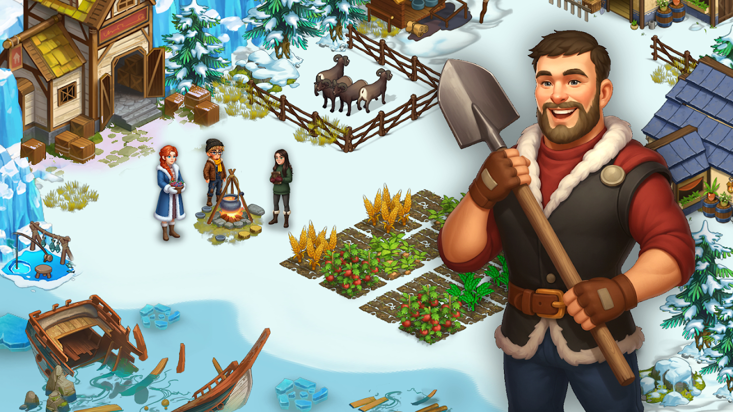 Frozen Farm 앱 다운로드 스크린샷 2