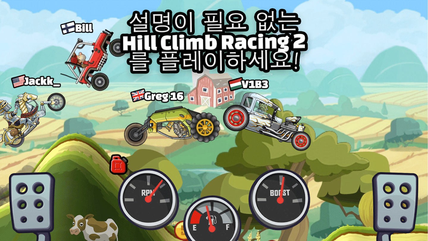 Hill Climb Racing 2 앱 다운로드 스크린샷 2