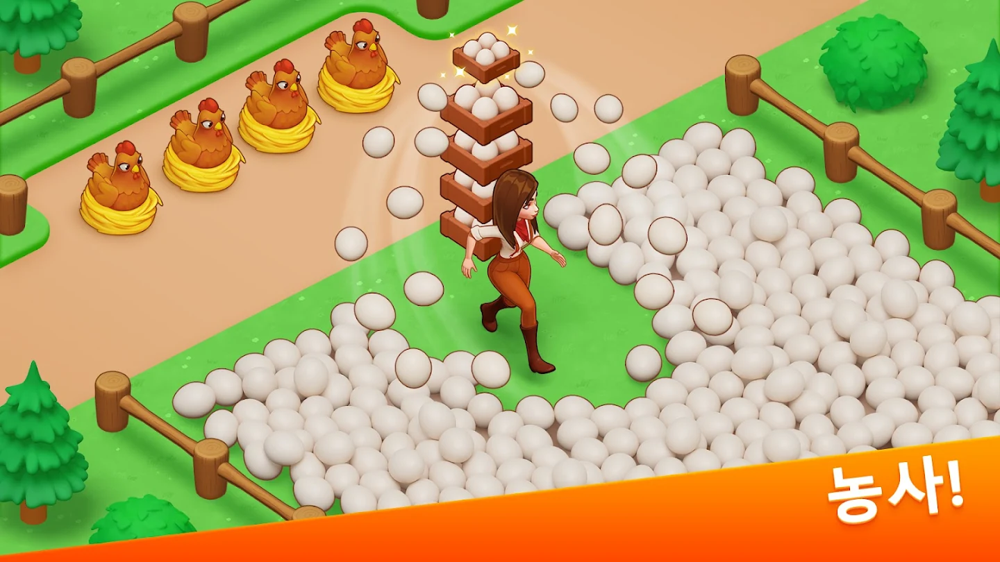 Klondike Adventures: 농장게임 앱 다운로드 스크린샷 2