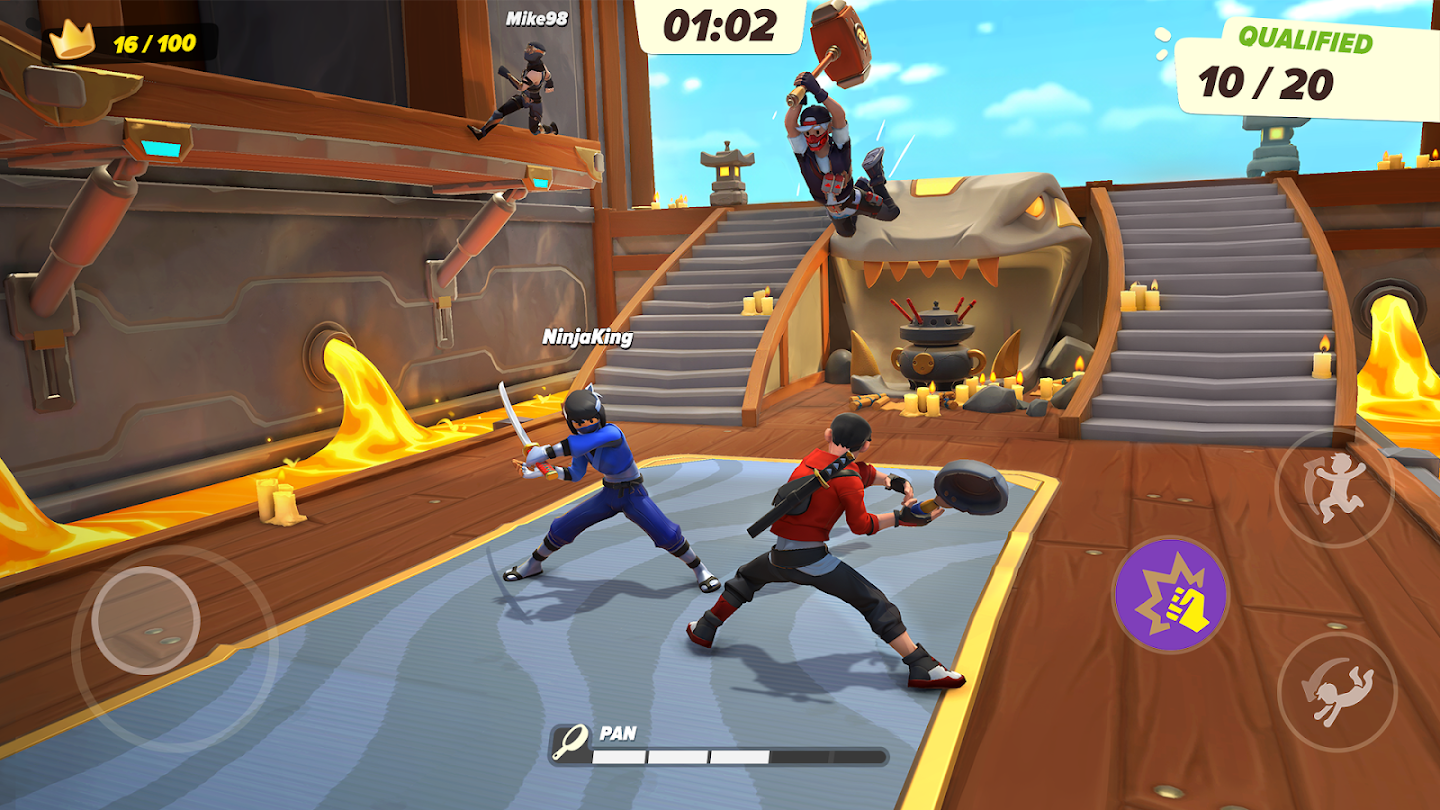Ninja Party 앱 다운로드 스크린샷 2