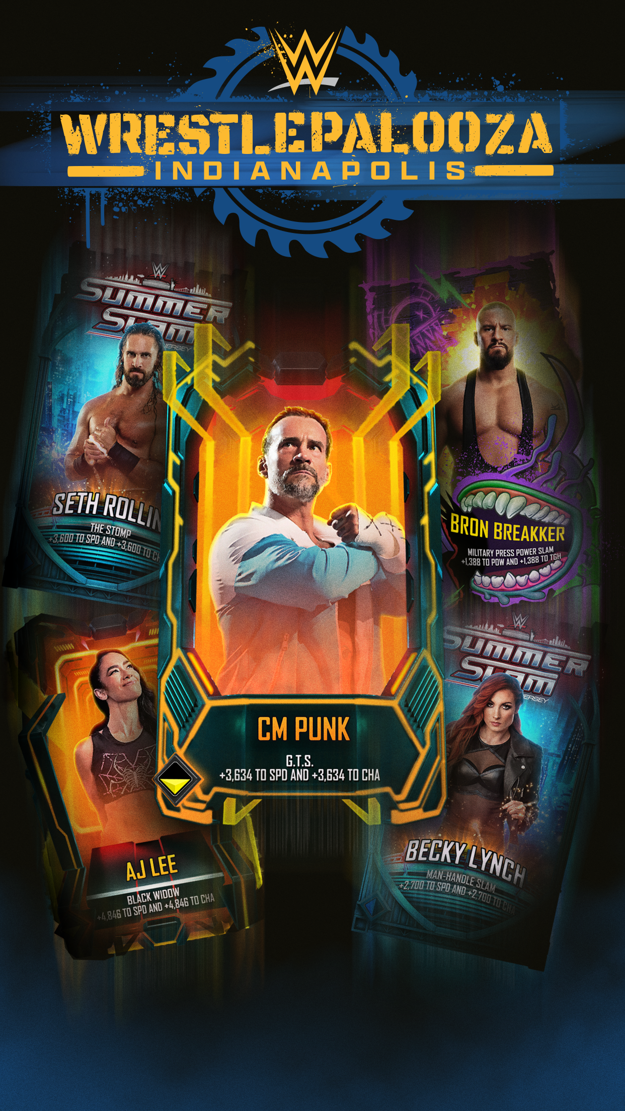 WWE SuperCard 앱 다운로드 스크린샷 3
