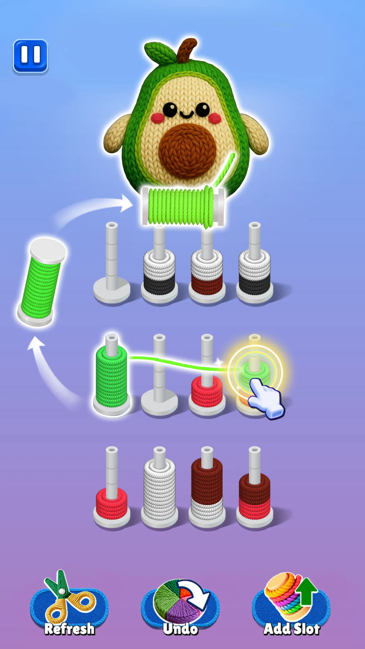 Yarn Away 앱 다운로드 스크린샷 2