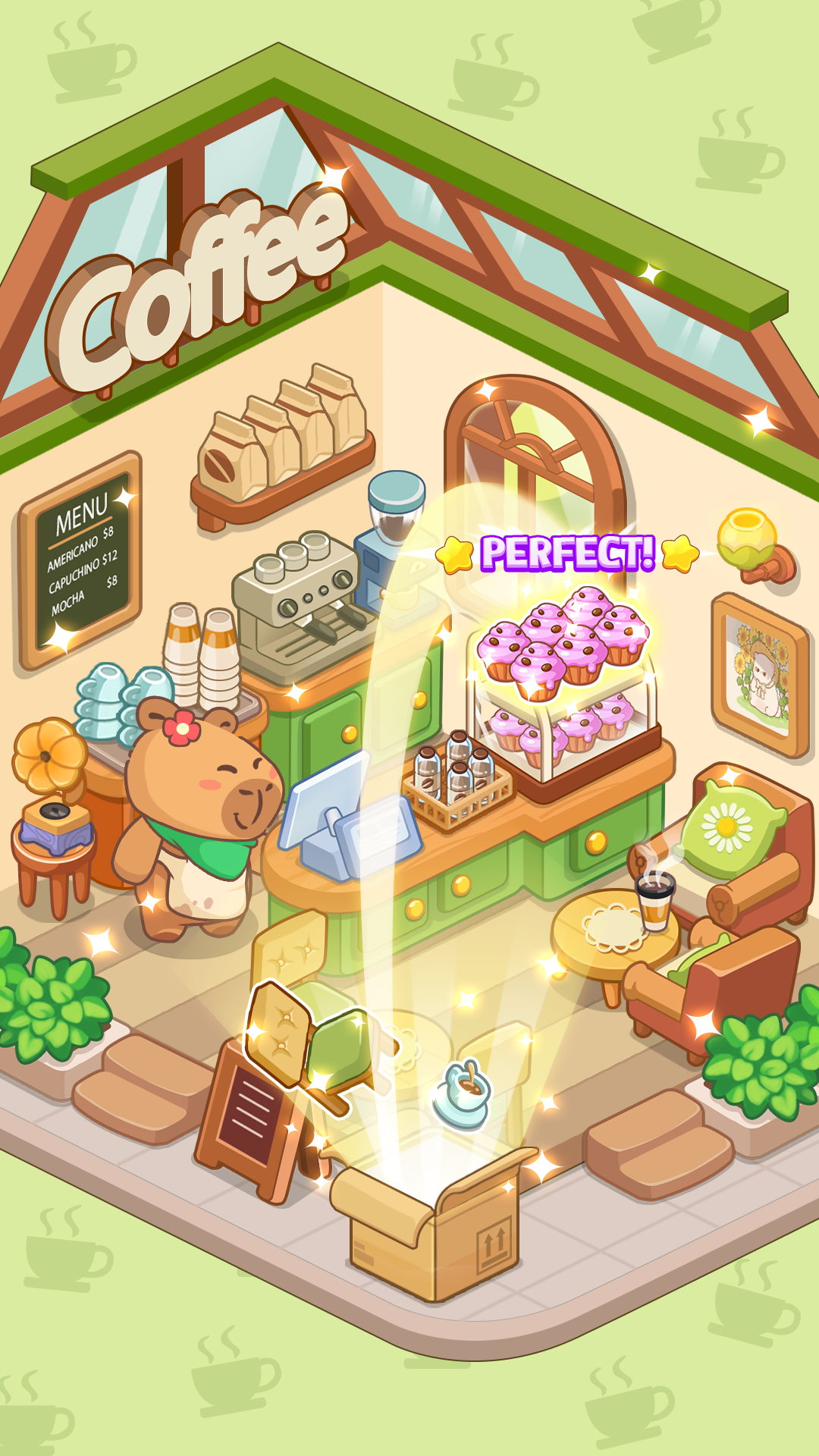 Cozy Cat Room 앱 다운로드 스크린샷 2