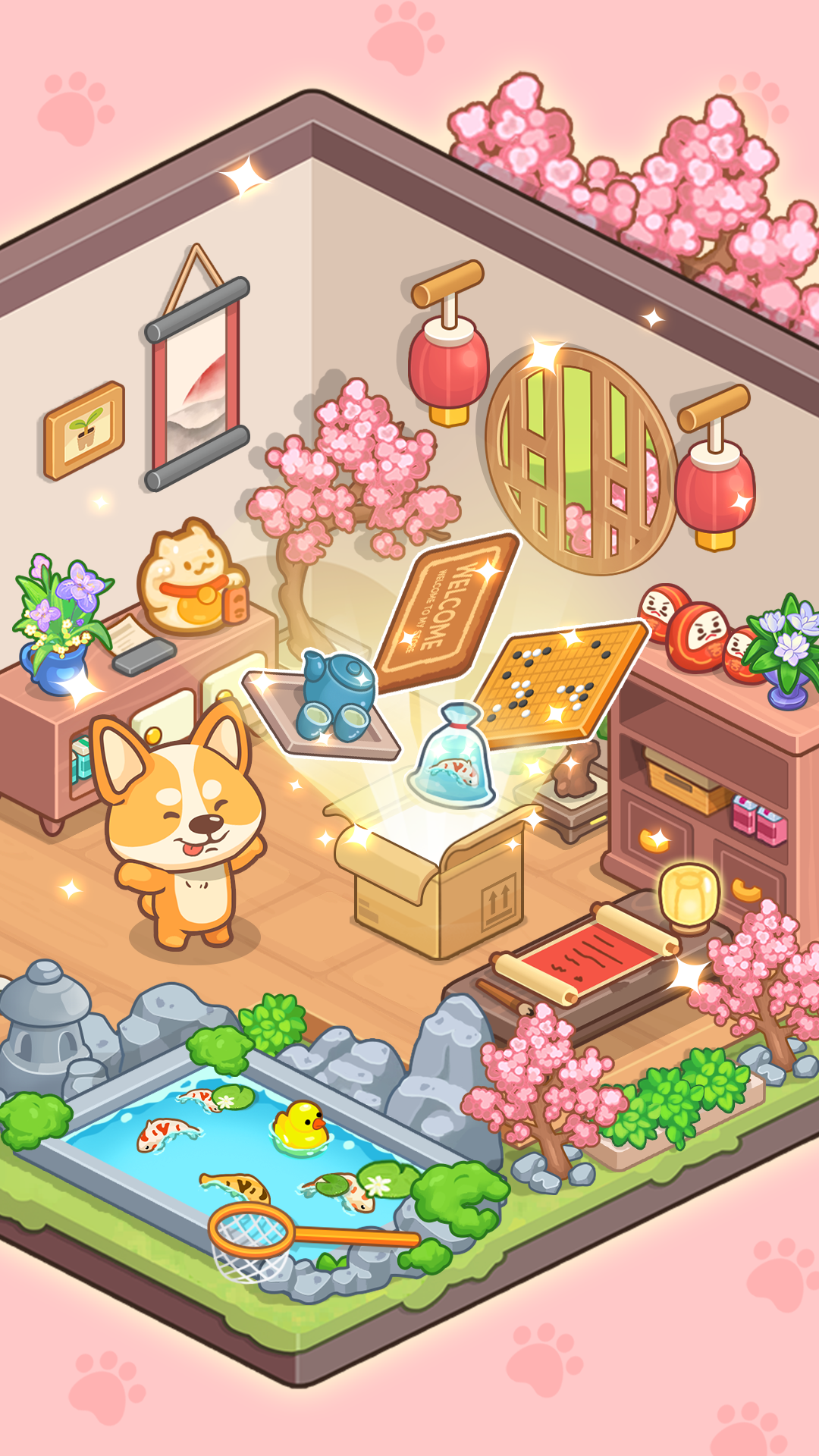Cozy Cat Room 앱 다운로드 스크린샷 3