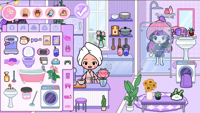 Mia World Life Sims 앱 다운로드 스크린샷 1