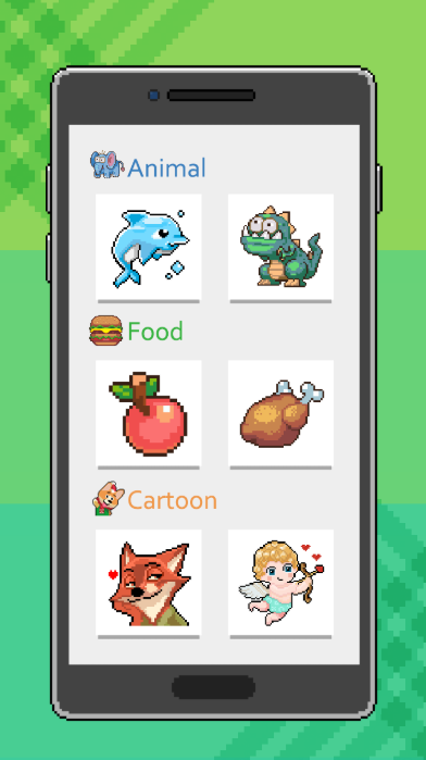 픽셀색칠 게임 앱 다운로드 스크린샷 2